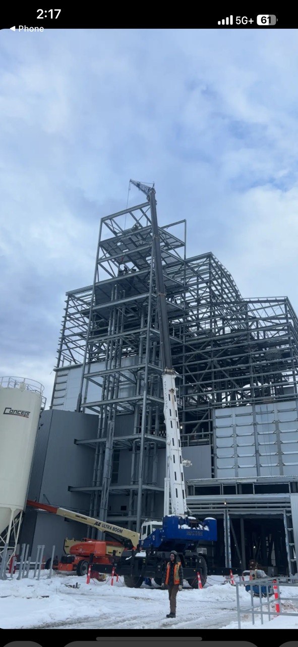 Industrial equipment installation
