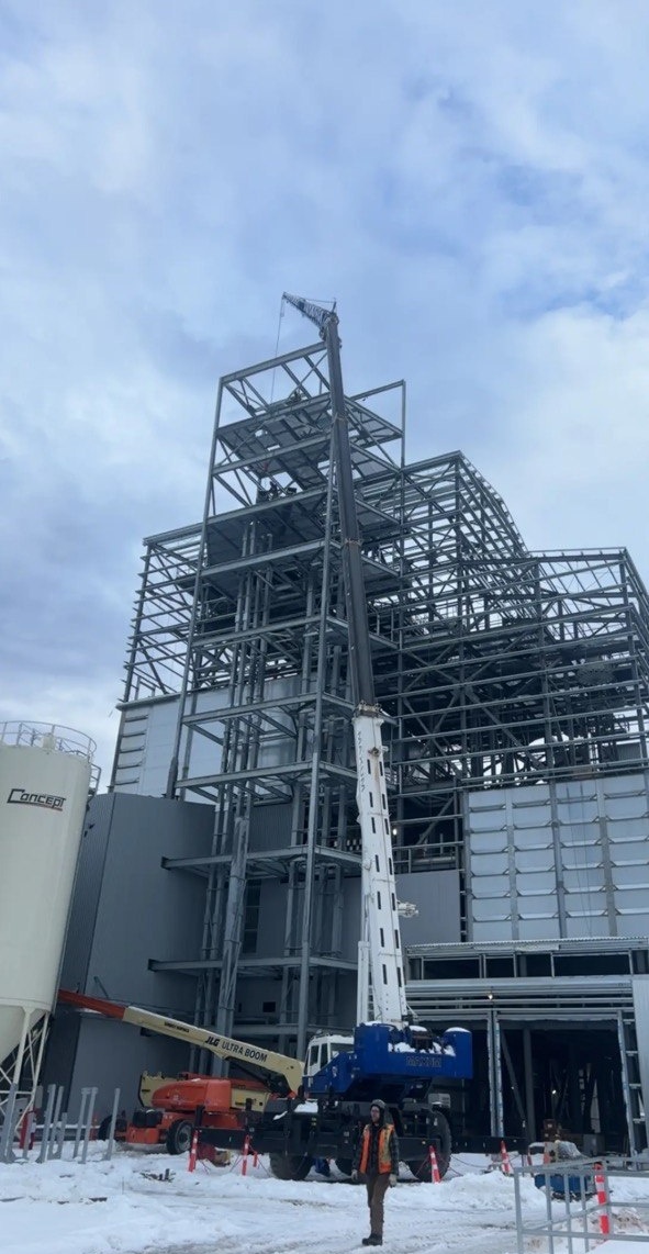 Industrial equipment installation